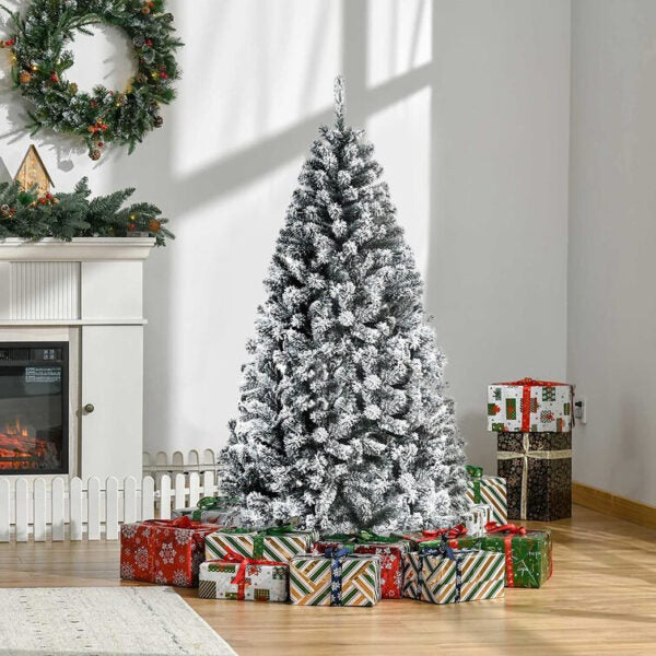 Kerstboom snow 210cm