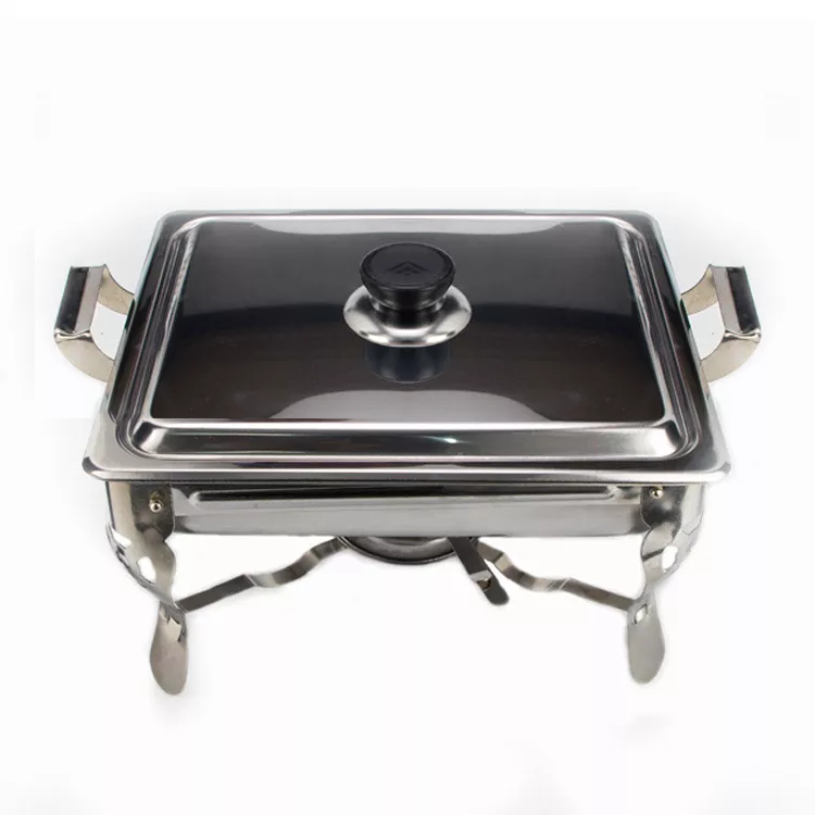 Alora Chafing Dish chrome 40 x 28 x 25cm
