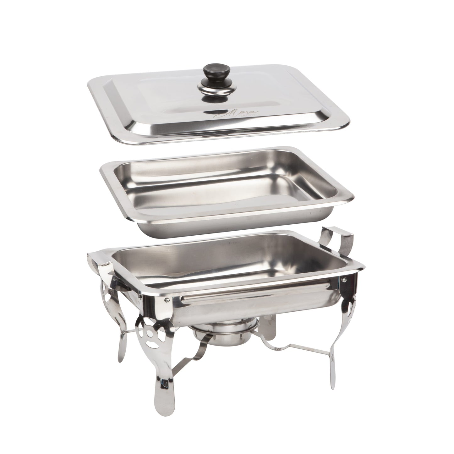 Alora Chafing Dish chrome 40 x 28 x 25cm