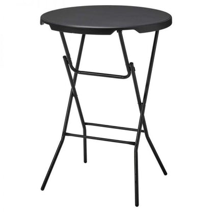 Standing table black 80 cm each