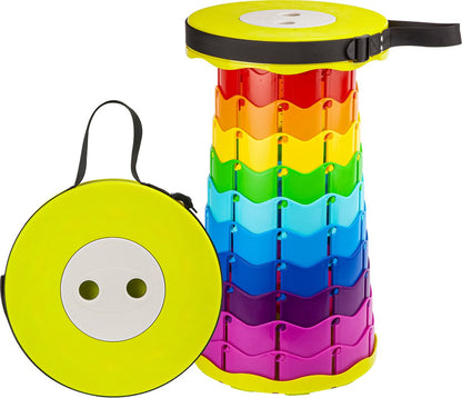 Alora Foldable Stool Rainbow