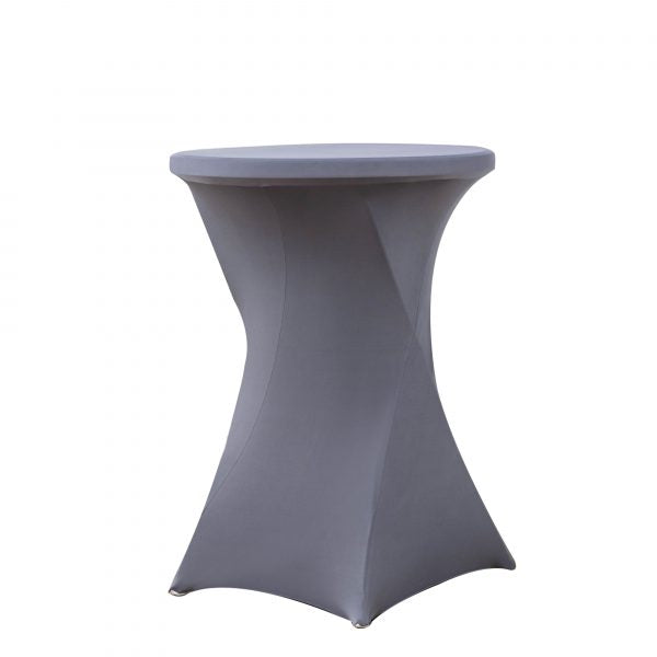 Standing table skirt gray 80 cm