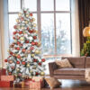 Kerstboom snow 210cm