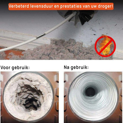 Schoorsteenborstel 7 meter (2 borstels)