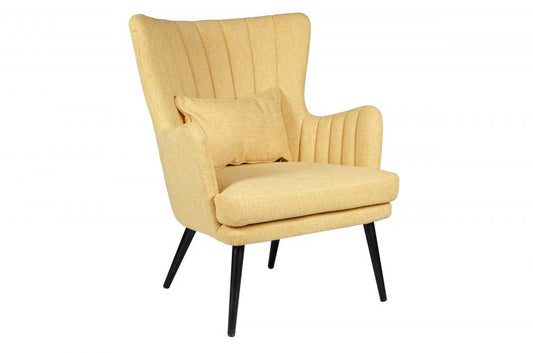 Alora Chair Charlie - Yellow - Fabric