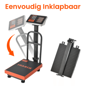 Kibani Platformweegschaal 150 kg 2026
