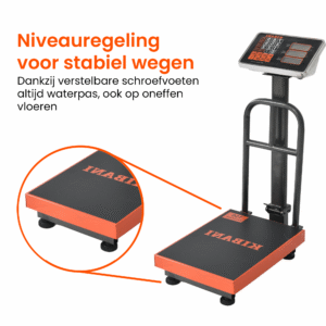 Kibani Platformweegschaal 150 kg 2026