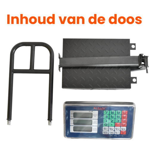 Platform weegschaal 150 kg