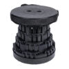 Alora Opvouwbare kruk extra strong zwart per 2