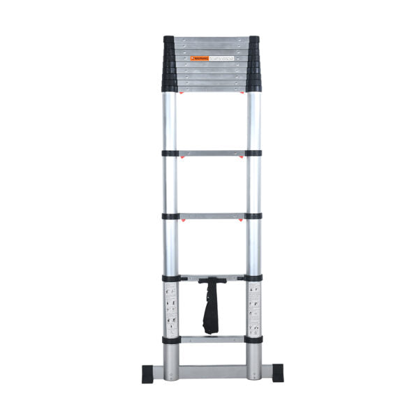 Kibani Telescoopladder 3,80m Zilver