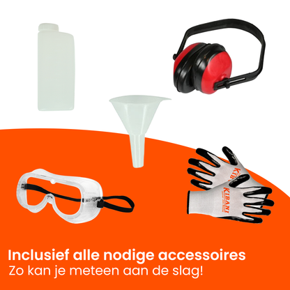 Bladblazer 42.7cc incl accessoire set