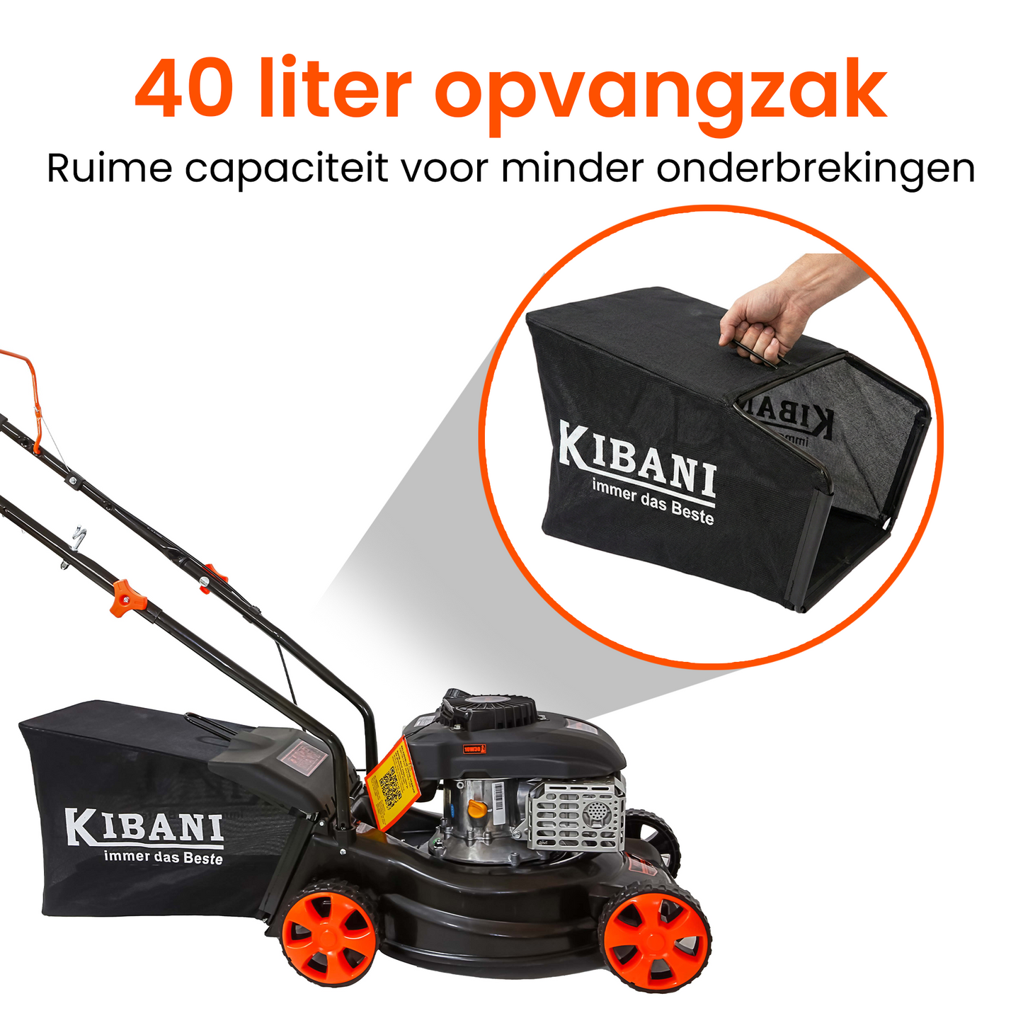 Kibani grasmaaier 2.2kw / 3.0PK
