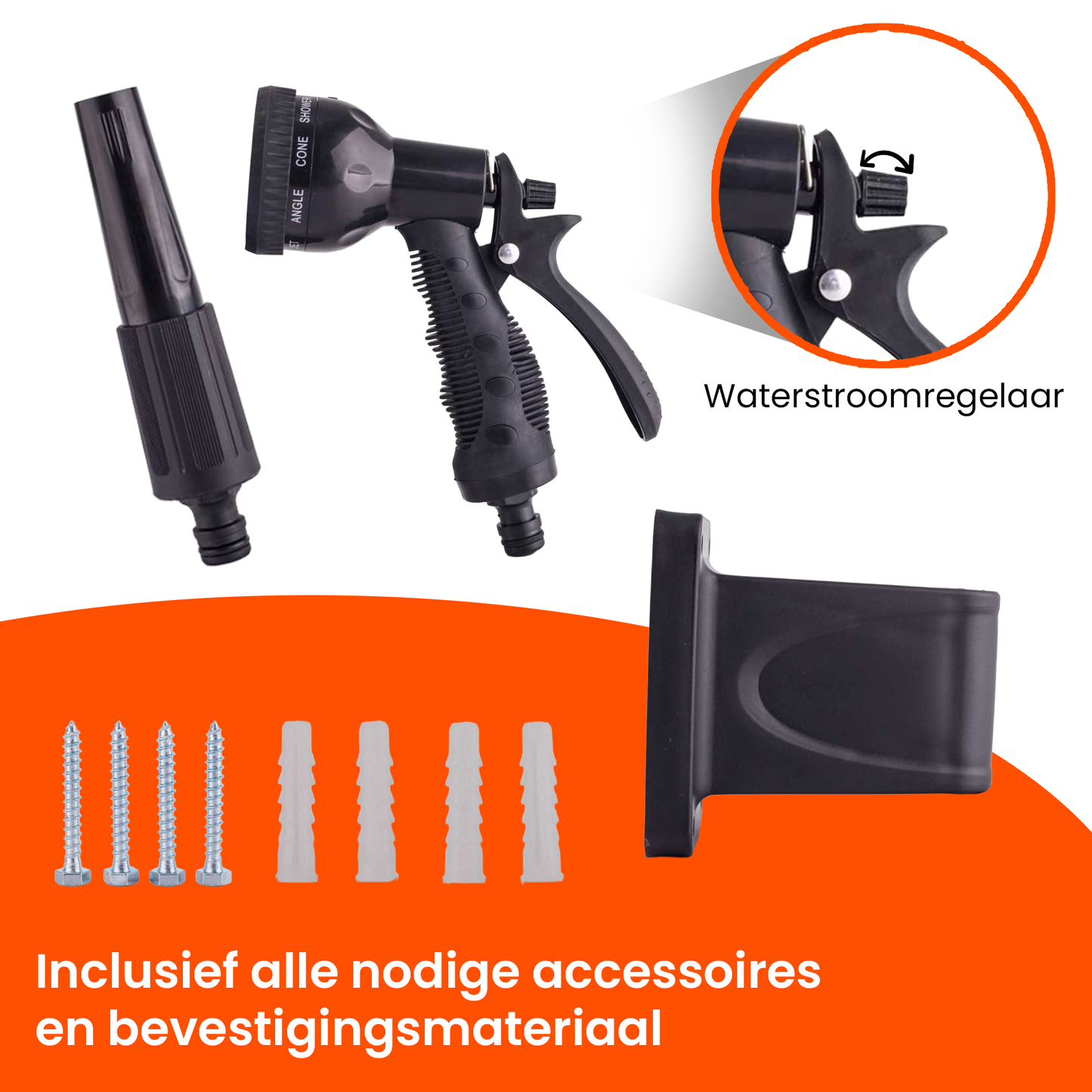 Kibani Waterslanghaspel 30m