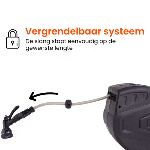 Kibani Waterslanghaspel 25m
