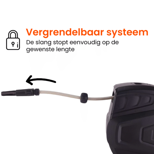 Kibani Waterslanghaspel 20m