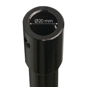 Kibani Grondborenset 100 mm + 150 mm + 200 mm + verlengstuk