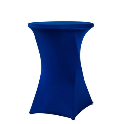 Standing table skirt blue 80 cm