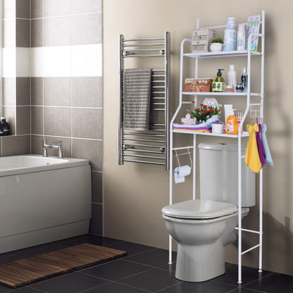 Alora toilet Storage Rack Nancy White