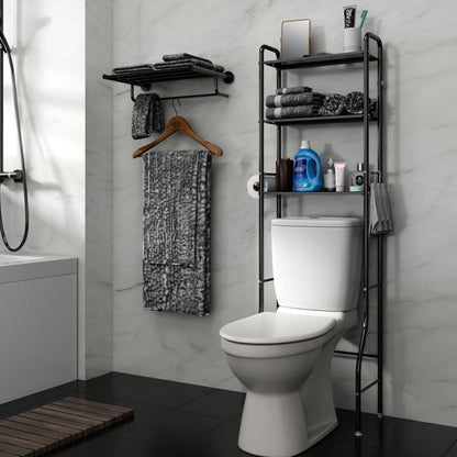 Alora toilet Storage rack Tracy black