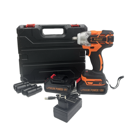 Kibani Accu Slagmoersleutel 18V - 2 accu