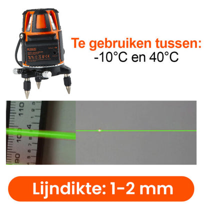 Kibani Bouwlaser met statief