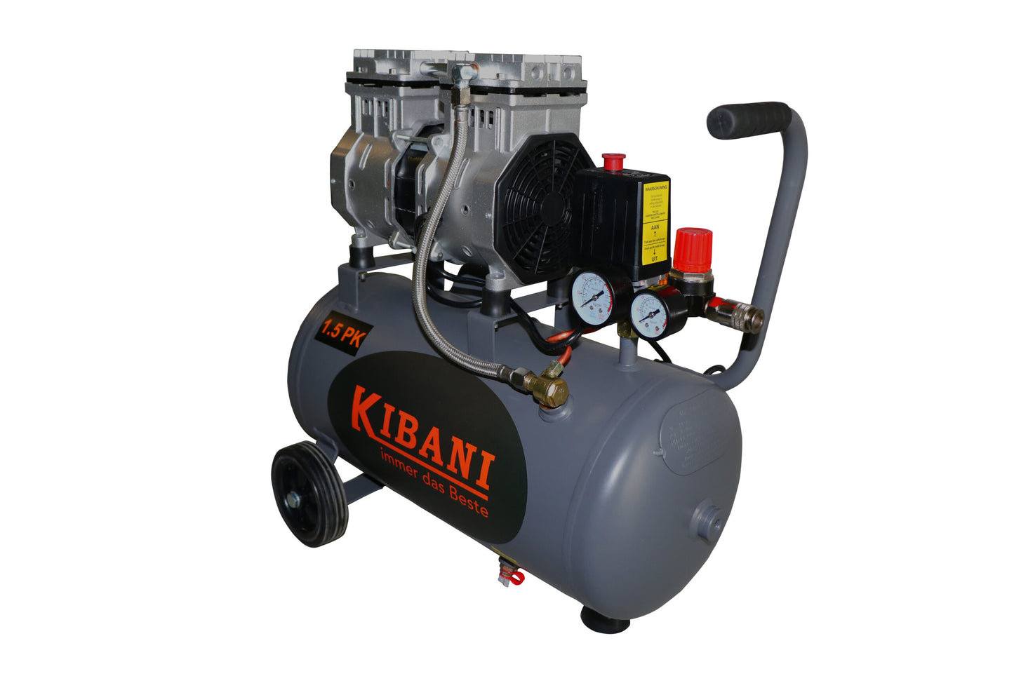 Kibani silent compressor 24 Liters - SET