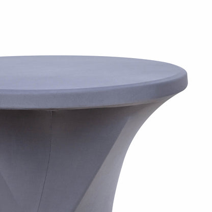 Standing table skirt gray 80 cm