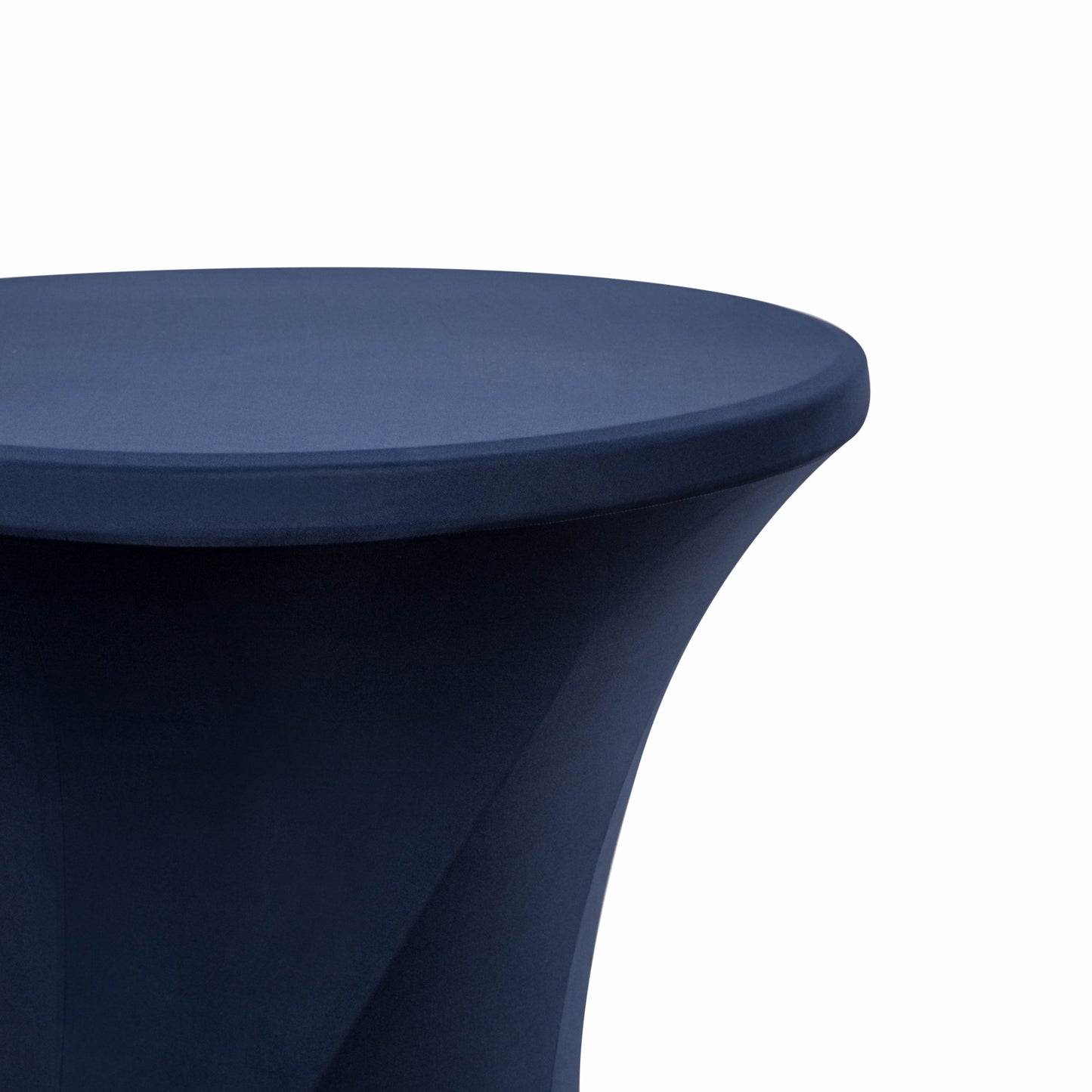 Standing table skirt navy blue 80 cm