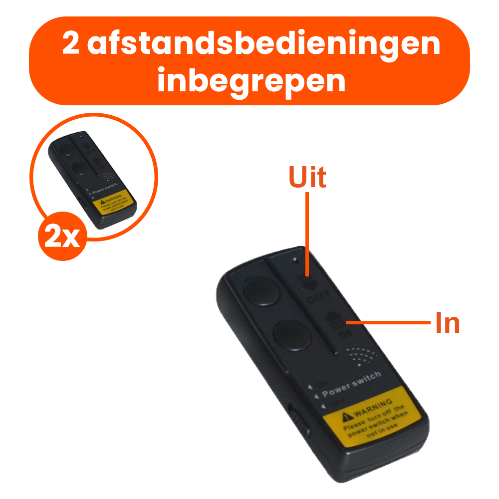 Kibani elektrische lier 12V 5897kg