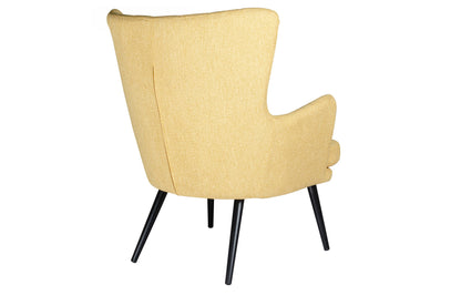 Alora Chair Charlie - Yellow - Fabric