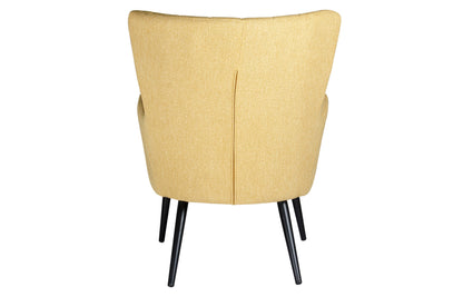 Alora Chair Charlie - Yellow - Fabric