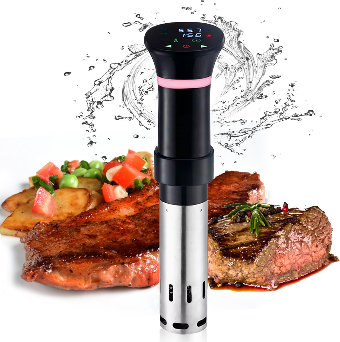 Sous vide stick slow cooker