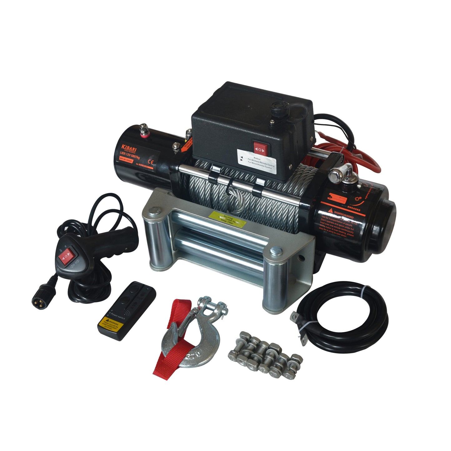 Kibani electric winch 12V 5897kg