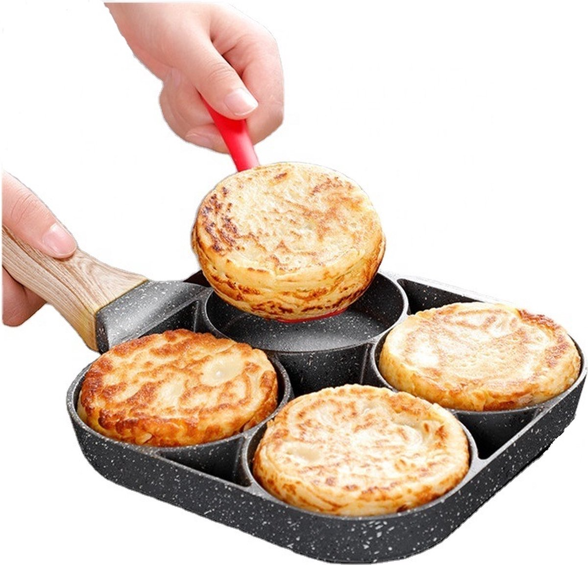 Alora 4-piece pancake pan