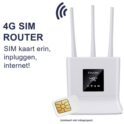 Draadloze 4G router (nieuw model)