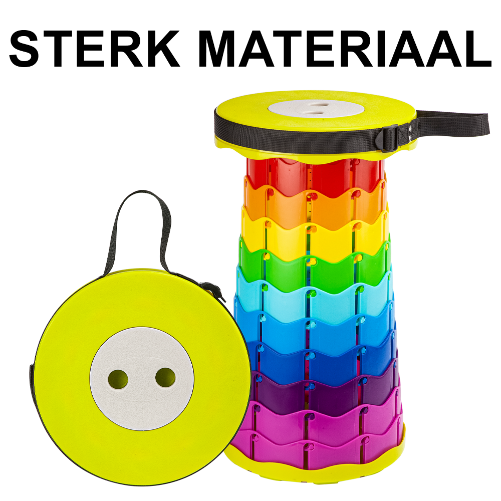 Alora Foldable Stool Rainbow