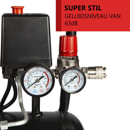 Kibani stille compressor 24 Liter