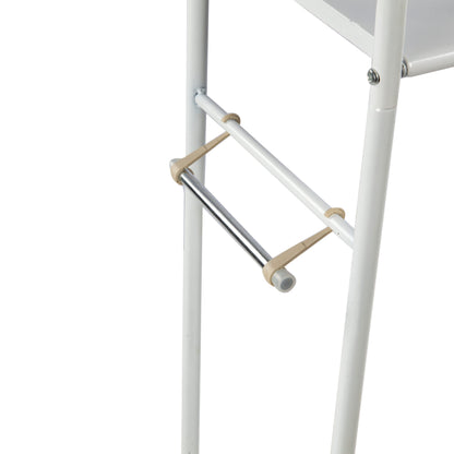 Alora toilet Storage Rack Nancy White