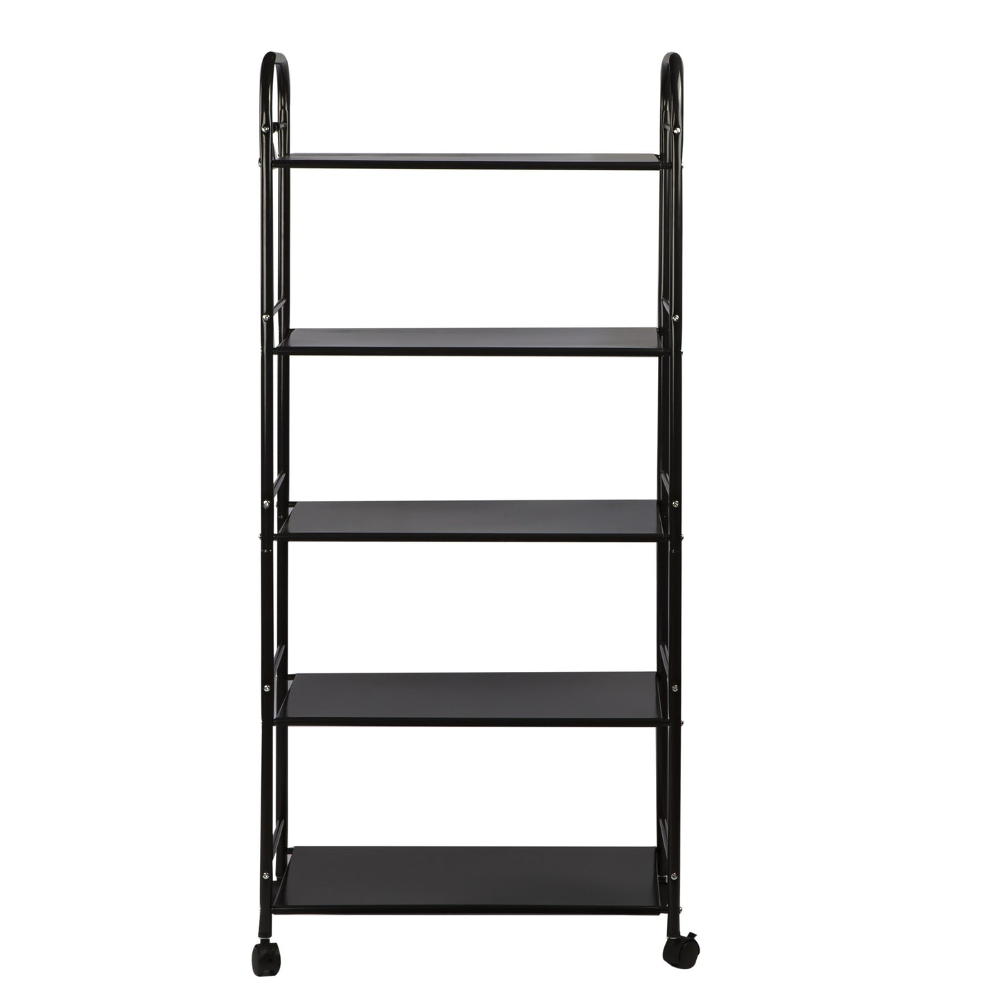 Kitchen trolley Black on wheels