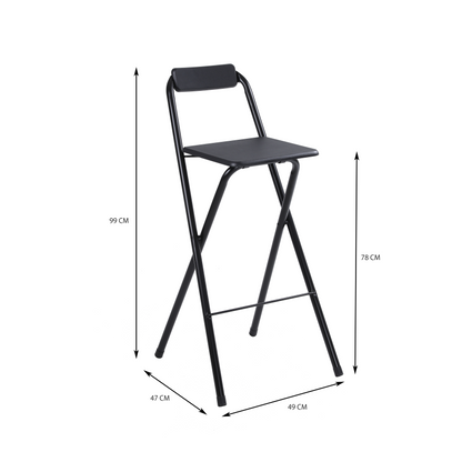 Collapsible bar stool