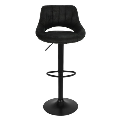 Bar stool industrial black