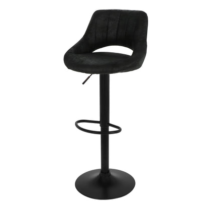 Bar stool industrial black