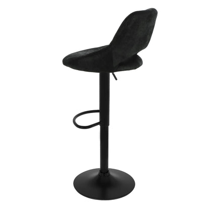 Bar stool industrial black