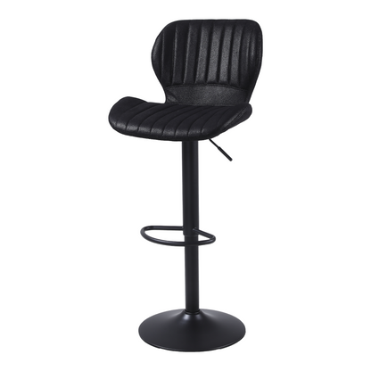 Bar stool Mike black (per 2)