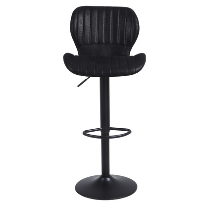 Bar stool Mike black (per 2)