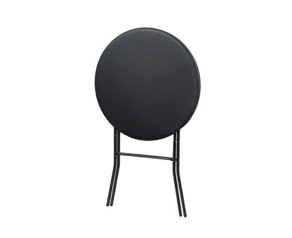 Standing table black 80 cm per 2 in box
